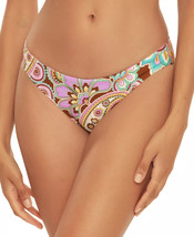 BECCA Bikini Swim Bottom Reversible Hipster Groovy Print Size XS $58 - NWT - £14.34 GBP