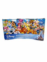 Disney Panorama of Friends Puzzle 150Pcs SnowWhite/Ariel/Pooh/Mickey/Stitch/Tink - £12.58 GBP