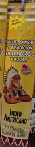 3X  INDIO AMERICANO INCENSE GOOD LUCK / LLUVIA DE SUERTE INCIENSO 3 OF 2... - $16.82