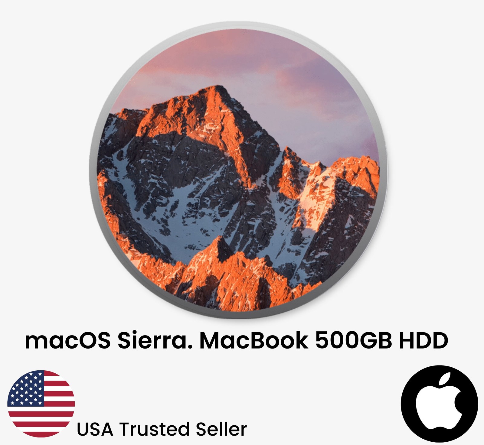 Mac OS X Sierra Hard Disk Drive 500GB 2.5" with Preinstalled  macOS Sierra - $29.99