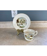 Currier &amp; Ives The Homestead In The Winter Henry Ford Museum Demitasse C... - $239.19 MXN
