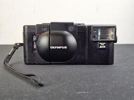 Olympus XA 35mm Rangefinder Film Camera w/ A11 Flash Zuiko 35mm 2.8 - $197.95