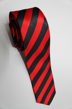 Red Black #2 striped 5cm Necktie - $19.99