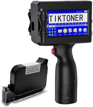 The Tiktoner 127T1 Handheld Inkjet Printer 4 Point 3 Inch Touch Screen - £247.67 GBP