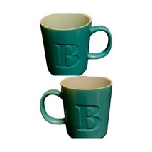 Threshold Monogram Initial B Mug Stoneware Coffee Tea Cup 12 oz. - £17.68 GBP