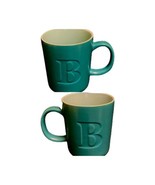 Threshold Monogram Initial B Mug Stoneware Coffee Tea Cup 12 oz. - £17.40 GBP