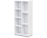 Bookcase / Book / Storage , 7-Cube, White - $58.71