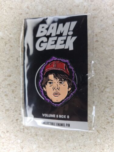 Dustin Stranger Things BAM! Box Collectible Pin Geek Volume 5 Box 8 - $11.88