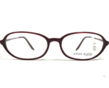 Anne Klein Eyeglasses Frames AK8025 K5173 Clear Red Oval Full Rim 53-16-140 - £41.28 GBP