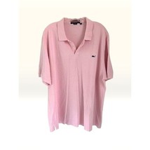 Vineyard Vines Polo Piques Pink Short Sleeve Cotton Size XLarge - $24.74