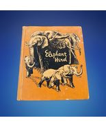 ELEPHANT HERD - Miriam Schlein / Symeon Shimin  - Hardcover - Vintage - $15.00