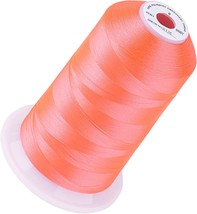  Neon Red S126 5500 Yards 40wt 100 Polyester for Brother Babylo - £17.50 GBP