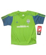 MLS Adidas Toddler Boys Seattle Sounders FC Shirt Soccer Size 24M NWT - £10.86 GBP