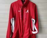 NCAA Nike Alabama Crimson Tide Dry Full-Zip Stowaway Hood Jacket Women&#39;s... - $37.51