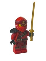 Lego Mini Figure vtg minifigure toy building block Ninjago Ninja Lloyd Red Cole - $14.80