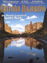 2001 October Arizona Highways Navajo Legend Spider Rock Wickenburg Sawmill Canyo - £20.78 GBP