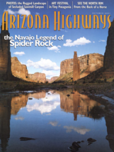 2001 October Arizona Highways Navajo Legend Spider Rock Wickenburg Sawmill Canyo - £19.56 GBP