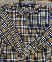Marmot Men’s Flannel Long Sleeve Shirt 2XL TLG  Outdoor - £10.94 GBP