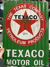Texaco Motor Oil Sign - £35.59 GBP