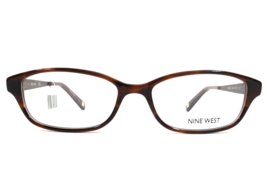 Nine West Eyeglasses Frames NW8000 255 Brown Pink Tortoise Rectangle 51-16-135 - £29.60 GBP