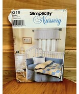 Simplicity Vintage Home Sewing Crafts Kit #9315 1990 Nursery - $28.01 CAD