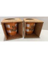 2pc Lot Pantry Harvest &quot;Give Thanks &quot; Ceramic Mug/Cup 12 Oz NEW Great Gi... - $14.25