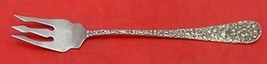 Rose by Stieff Sterling Silver Pickle Fork 3-Tine Barbed 5 5/8" Antique - £30.18 GBP