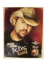 Toby Keith Poster Big Dog Face Shot Promo - £10.57 GBP