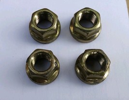 88-00 CIVIC INTEGRA Top Strut Shock Mounting Flange Nut Set 4pcs GOLD ZI... - $255.63 MXN