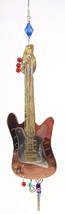 Electric Guitar Ornament Metal Fair Trade Pilgrim Imports New - £18.11 GBP