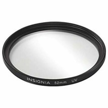 NEW Insignia 52mm UV Camera Lens Filter BLACK NS-UVF52 photography digital - £5.81 GBP