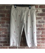 Alabama Crimson Tide Women’s Pennington &amp; Bailes Embroidered Chino Pants... - $57.33 CAD