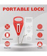 Portable Travel Security Safety Door Lock Hotel Room Intrusion Preventio... - $189.87 MXN