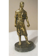 Bronze Statue Figure of Medieval Ancient Egyptian Roman Greek Man Rancher - £51.43 GBP