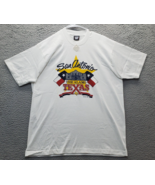 Vintage Screen Stars Best T Shirt Mens XL White Graphic Deadstock Single... - $26.57