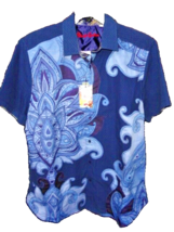 Robert Graham Transit Short Sleeve Shirt Size 2XL NWTS image 3