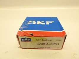 SKF ANGULAR CONTACT DOUBLE ROW BALL BEARING 3208 A-2RS1/C3 - £42.65 GBP
