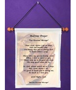 Bedtime Prayer - Personalized Wall Hanging (1110-1) - £15.63 GBP