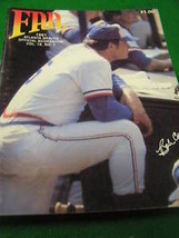 Atlanta Braves 1981 FAN Magazine Scorebook vs. Padres - £15.56 GBP