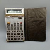 Vintage Sharp Scientific Calculator EL-506A With Original Case Working - $11.30