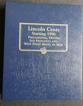 Whitman Lincoln Penny Cent Coin Album 1996-2024 P,D,S and West Point #4919 - £23.42 GBP