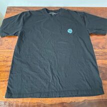 Silent Sanctuary Men's Black Graphic Print Pocket T-Shirt M Bar Tour Theme - $21.78