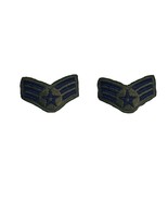 1 PAIR 1976-1993 USAF Air Force SENIOR AIRMAN E-4 E4 WOMENS OG GREEN RAN... - €13,20 EUR