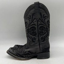 Circle G Filigree Western Boot Black Women&#39;s Size 6.5 M - £50.63 GBP