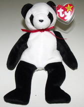 Ty Beanie Babies NWT Fortune the Panda Bear Retired - £7.82 GBP