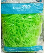 Happy Easter Green Iridescent Plastic Basket Filler Grass Bag 2oz/56.7gm - €5,02 EUR