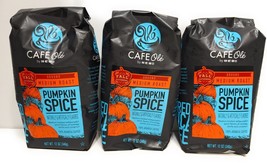 HEB Cafe Ole - Texas Pumpkin Spice Medium Roast Ground  Coffee 12oz 3 Pk - £35.34 GBP