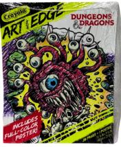 Dungeons &amp; Dragons Crayola Art With Edge 28 Coloring Pages + Poster DnD ... - $3.99