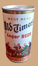 Old Vintage Old Timers Beer Can Metal Sign 8x12in  Mancave Garage 31 - $24.74