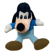 Disneyland Walt Disney World Resort Goofy Vintage Plush 8” Stuffed Animal Doll - £4.52 GBP